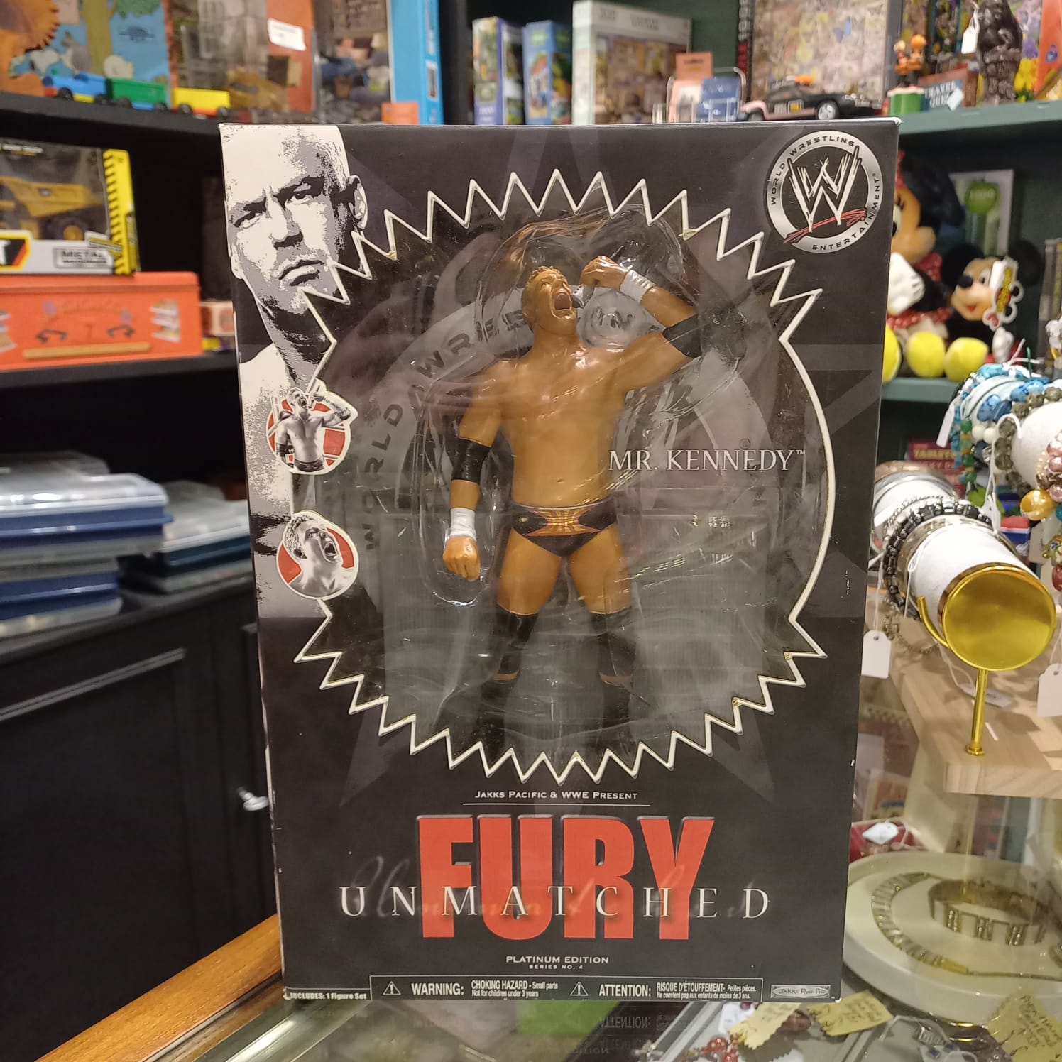 The main photo for Mr Kennedy Unmatched Fury Platinum Edition Action Figure