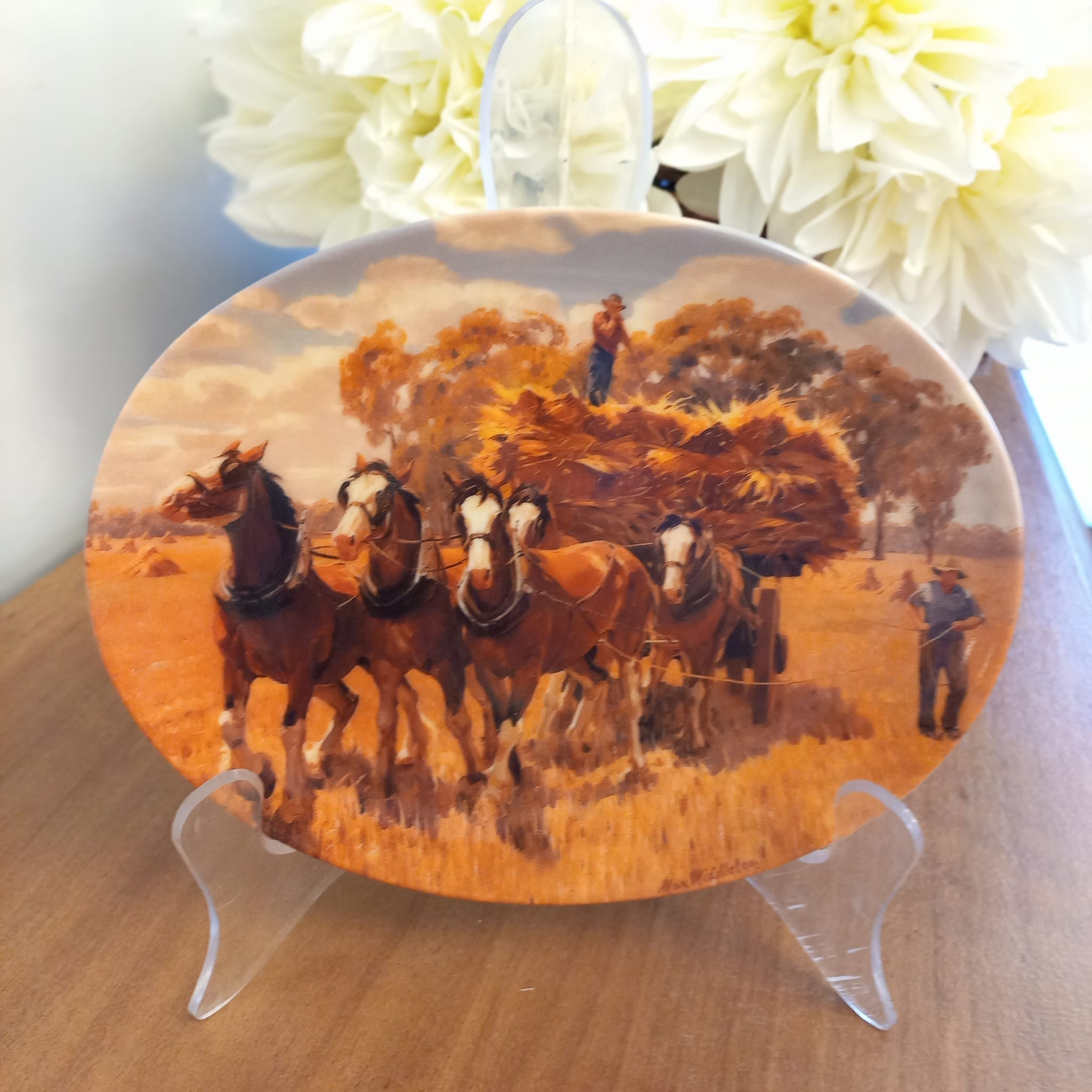 The main photo for In Harmony with nature oval plate