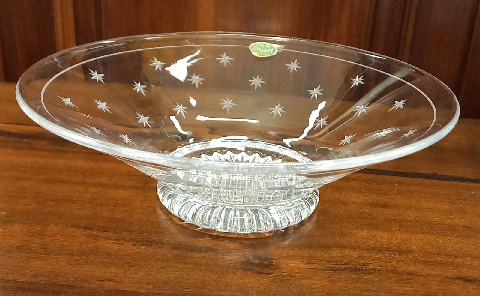The main photo for Stuart Crystal Bowl